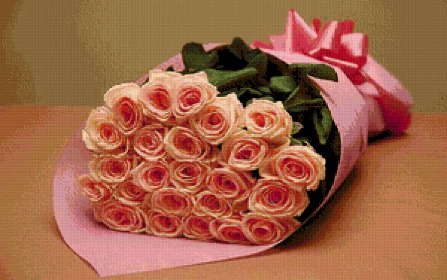 Букет роз. - предпросмотр