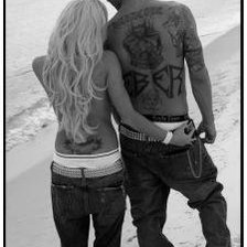 Схема вышивки «пара»