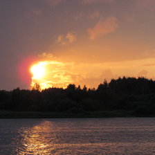 Схема вышивки «р. Волхов»