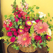 Корзина цветов.