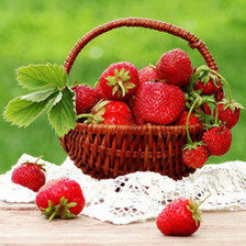 Схема вышивки «Клубничка»