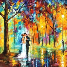 Схема вышивки «осенняя свадьба»