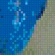 Предпросмотр схемы вышивки «синяя птица» (№1073384)