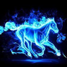 Схема вышивки «Быстрая лошадка»