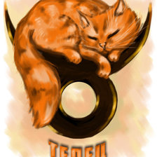 Схема вышивки «Телец»