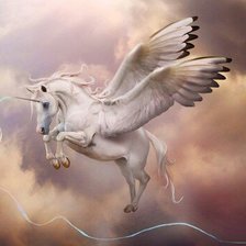 Схема вышивки «Единорог»