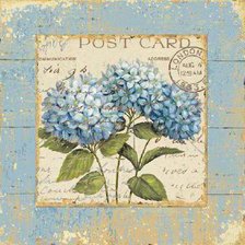 Схема вышивки «Старая марка.»