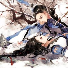 Схема вышивки «пара»