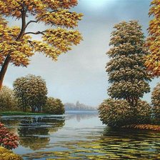 Схема вышивки «осенний мотив»