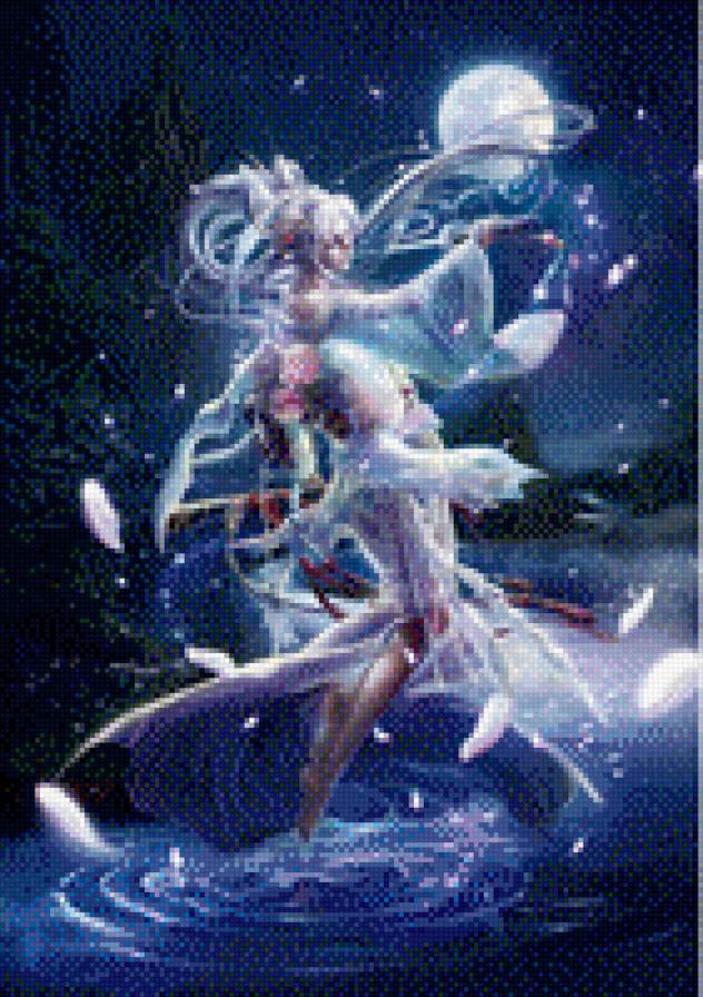 Девушка на воде - фэнтази - предпросмотр