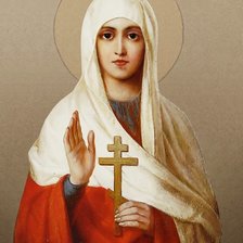 Схема вышивки «святая Евгения»