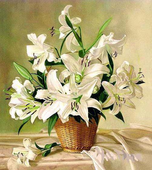 лилии - оригинал