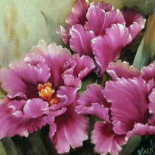 Схема вышивки «цветы»