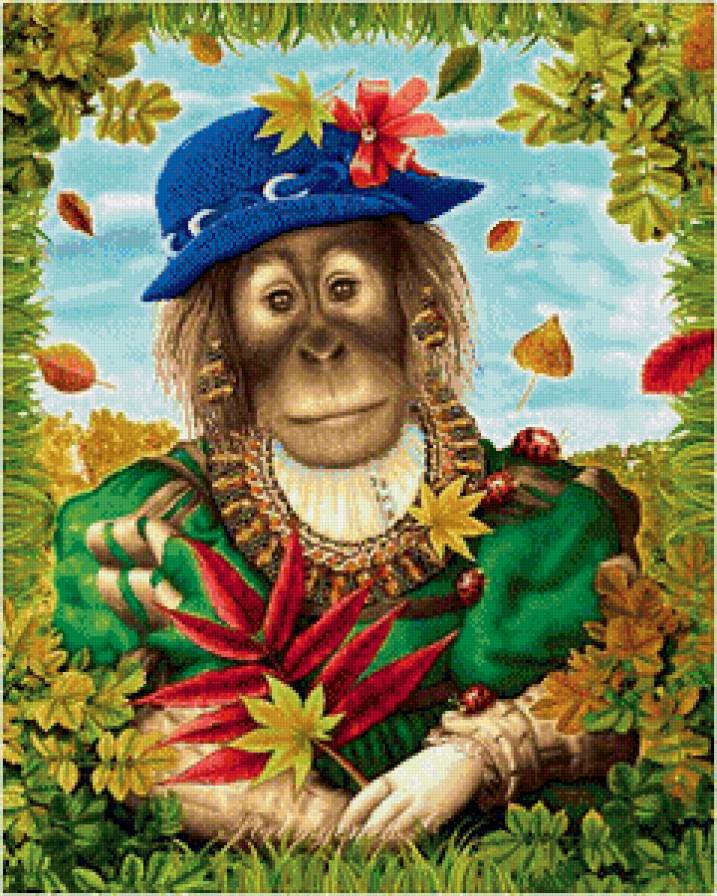 Обезьяна - предпросмотр