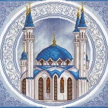 Схема вышивки «кул шариф»