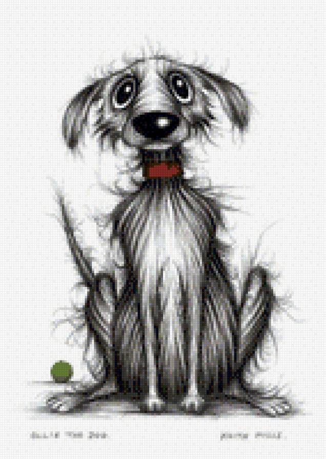 лохматый барбос2 - собака - предпросмотр