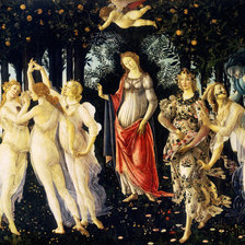 Схема вышивки «Весна Ботичелли»