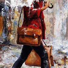 Схема вышивки «Dia de lluvia 1»