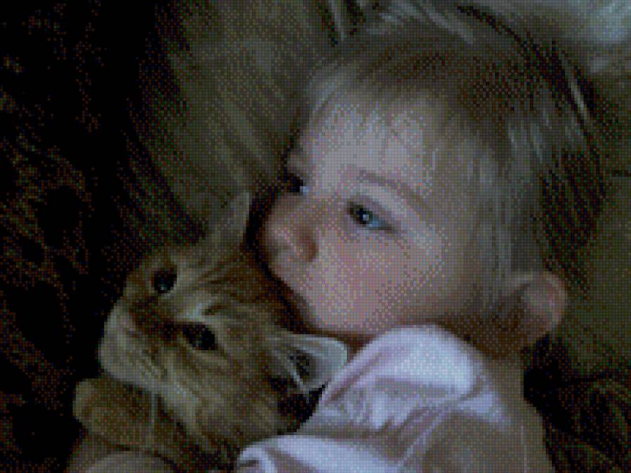 моя внучка Милана - котик - предпросмотр