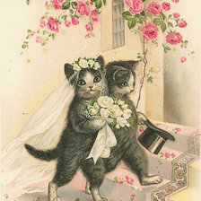 Схема вышивки «свадьба»