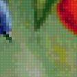 Предпросмотр схемы вышивки «райские птицы и персики_120» (№1077425)
