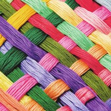 Схема вышивки «Нитки мулине»