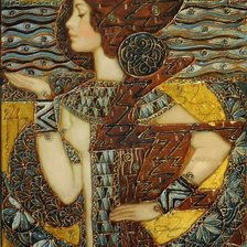 Схема вышивки «Картина Евгения Титова»