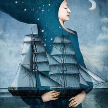 Схема вышивки «Картина от Christian Schloe»