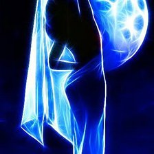 Схема вышивки «голубая луна»