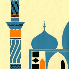 Схема вышивки «Masjid»