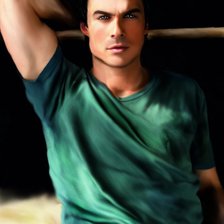 Схема вышивки «ian»