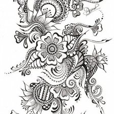 Схема вышивки «Uzor»