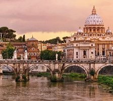 Схема вышивки «Рим»