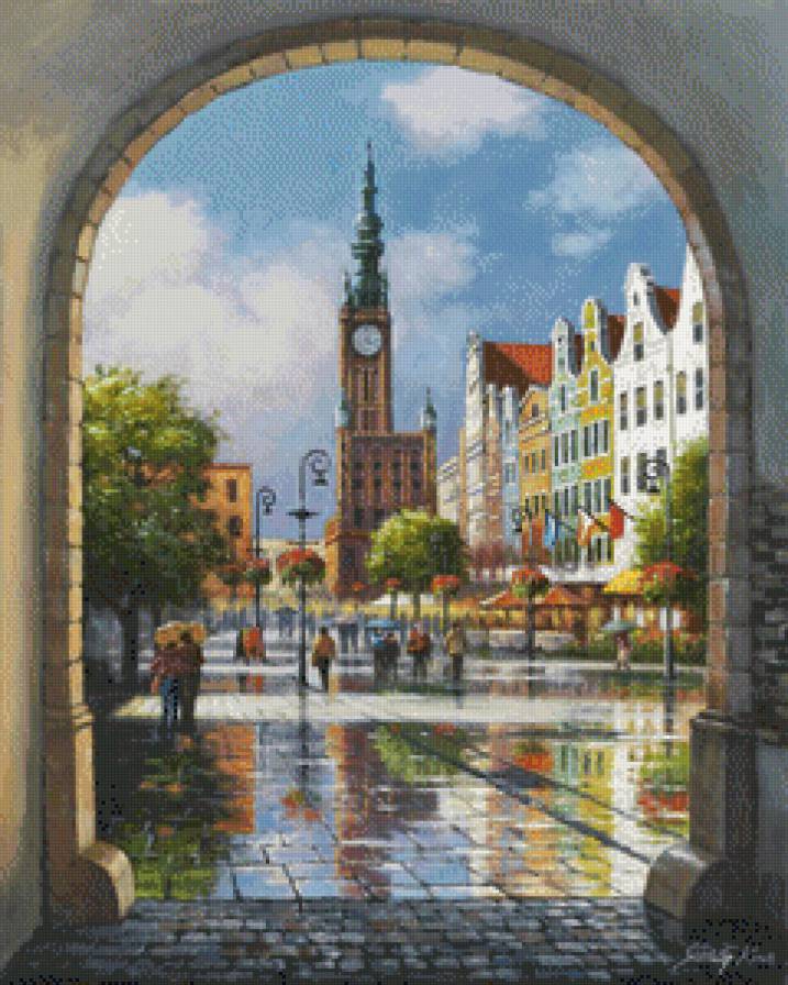 Городская арка - предпросмотр