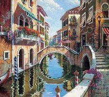 Схема вышивки «Венеция»