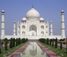 Схема вышивки «Тадж Махал»