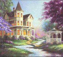 Красивый коттедж