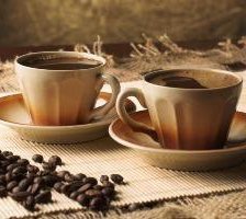 Схема вышивки «Кофейная пара»