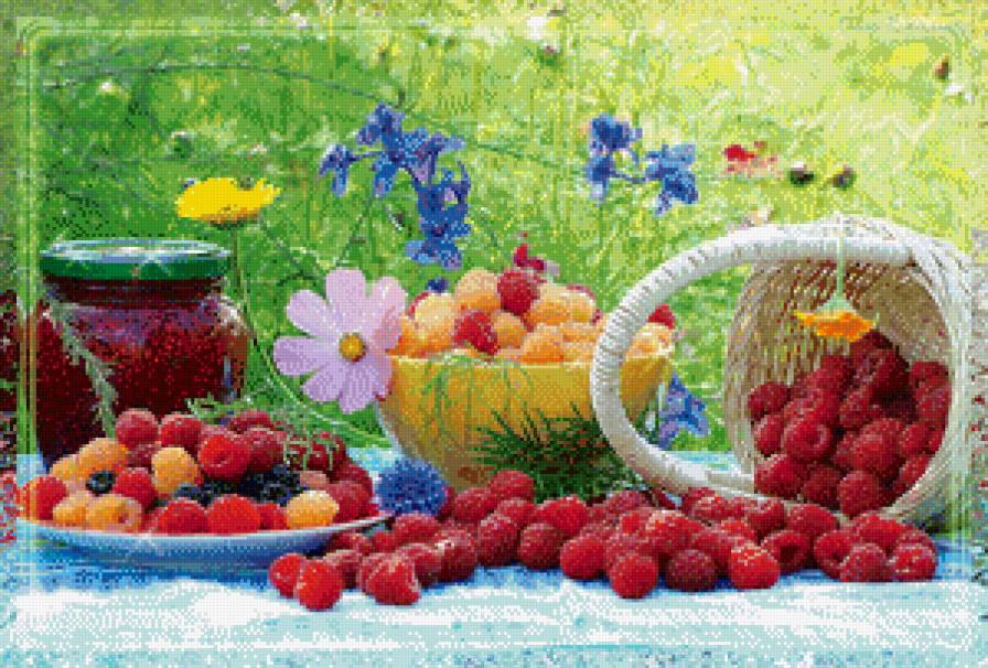 Летнее угощение - фрукты, на кухню - предпросмотр