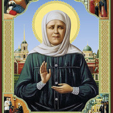 Схема вышивки «матрона»