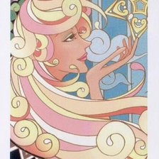 Схема вышивки «воздушный поцелуй»