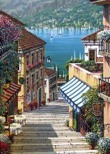 Схема вышивки «Спуск к морю»