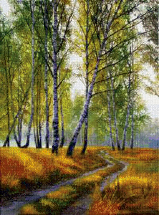 Лесная дорога - предпросмотр