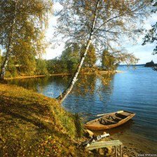 Схема вышивки «Лодочка»