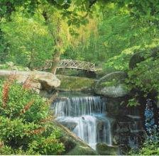 Схема вышивки «Поющий ручей»