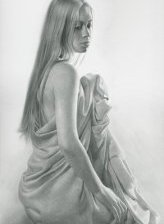 Схема вышивки «девушка»