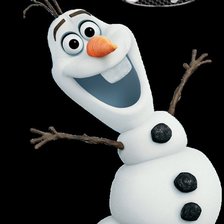 Схема вышивки «олаф»