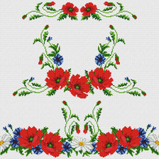 Схема вышивки «вышиванка»