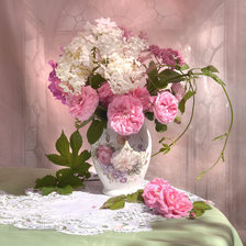 Схема вышивки «Цветы»