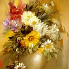 Схема вышивки «букет»